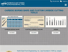Tablet Screenshot of carbideboringbars.com